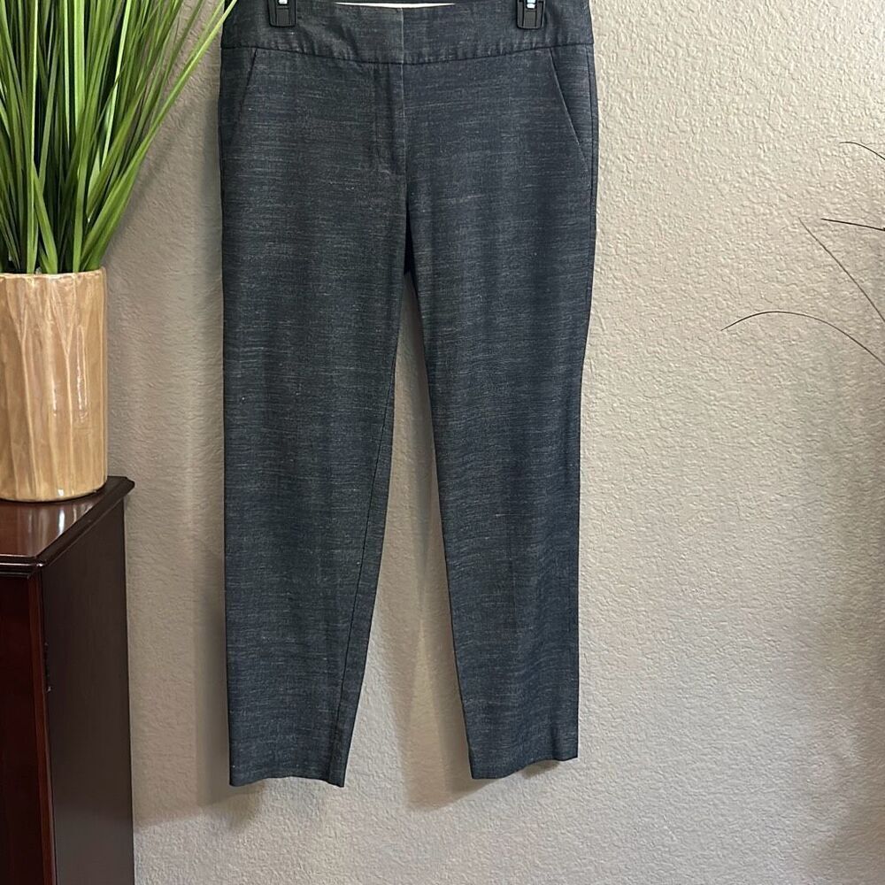 B6/5 Loft Marisa Grey Dress Pants size 4